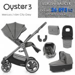 BabyStyle Oyster 3 set 6 v 1 Mercury City Grey 2021