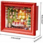 ROBOTIME Rolife DIY 3D dřevěné puzzle Štědrovečerní večeře s LED osvětlením 125 ks – Zboží Mobilmania