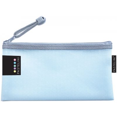 Obálka se zipem síťovaná DL Pastelini, modrá – Zboží Živě