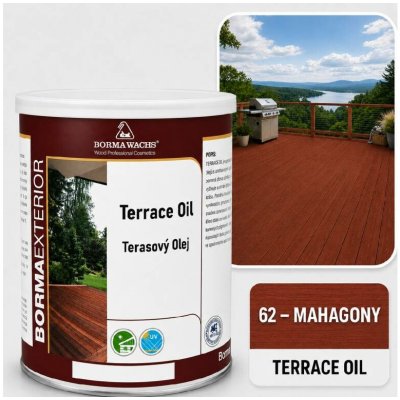 Borma Wachs Teak Oil 1 l mahagon – Hledejceny.cz