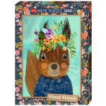 Heye Rozkošná veverka 1000 dílků – Zbozi.Blesk.cz