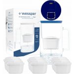 Wessper D2 Borosilicate FutureFlow Aquamax 3,3 l modrá – Zboží Dáma