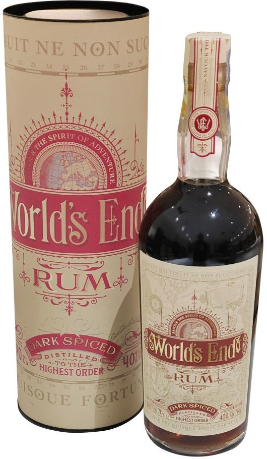 World´s End Dark Spiced 40% 0,7 l (tuba)