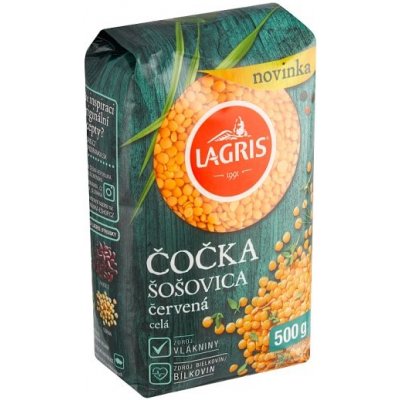 Lagris Čočka červená celá 0,5 kg – Hledejceny.cz