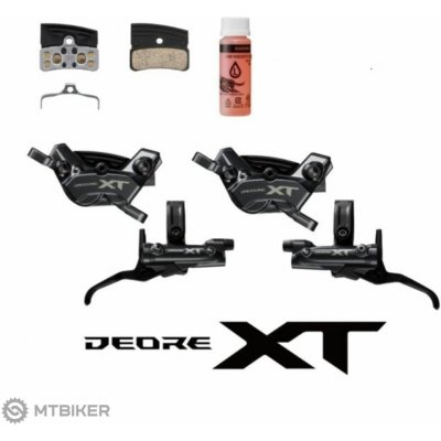 Shimano XT BR-M8220 hydr. brzdy, přední/zadní, 4píst – Zboží Dáma