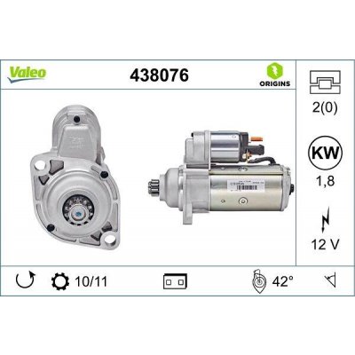 Startér VALEO 438076 – Sleviste.cz