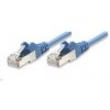síťový kabel Intellinet 330701 Patch, Cat5e SFTP, 7,5m, modrý