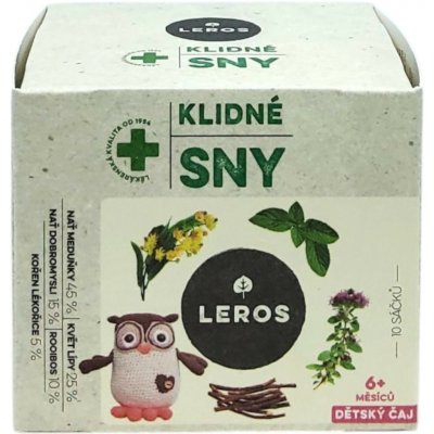LEROS Klidné sny 10 x 1.5g – Zboží Dáma