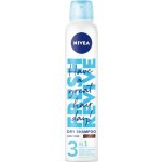 Nivea suchý šampon pro tmavé vlasy 200 ml – Zboží Dáma