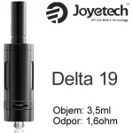 Joyetech Delta 19 clearomizer černý 3,5ml – Zboží Dáma