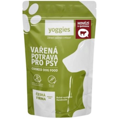Yoggies hovězí maso s quinoou a kloubní výživou 650 g – Hledejceny.cz
