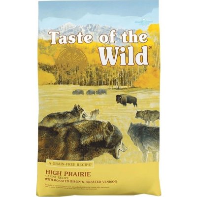 Taste of the Wild High Prairie Recipe kompletní pro dospělé psy všech plemen 18 kg