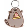 Přívěsek na klíče Přívěsek na klíče gumová Pusheen pizza