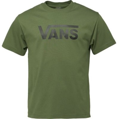 Vans Classic SS TEE pánské triko zelená – Zboží Dáma