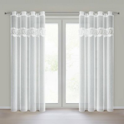 HOTOVÁ ZÁCLONA ARTEMIDA 140X250CM BÍLÁ – Hledejceny.cz