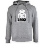 Fan-shop mikina REAL MADRID No21 Crest grey – Zboží Dáma