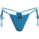Calvin Klein dámské plavky spodní díl plavek STRING SIDE TIE CHEEKY KW0KW02469CGY