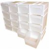 Regál a polička Magg LZ0122 Skříňka ABS plast 16 zásuvek 22,5x7,2x15,5cm