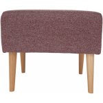 Kondela Taburet, starorůžová/buk, SAMY – Zboží Dáma