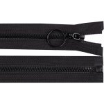 Kostěný zip No 3 délka 30 cm s kroužkem, malé, černá – Hledejceny.cz