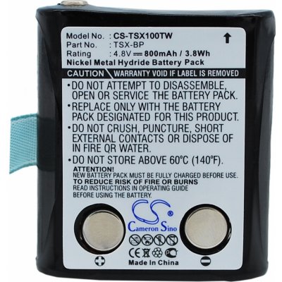 Cameron Sino CS-TSX100TW 4.8V Ni-MH 800mAh černá - neoriginální – Zbozi.Blesk.cz