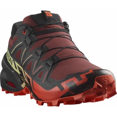 Salomon Speedcross 6 M L47581500 rum raisin/cherry tomato/cognac – Zboží Dáma