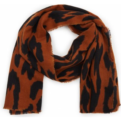 Orsay dámská vzorovaná šála hnědá – Zboží Dáma