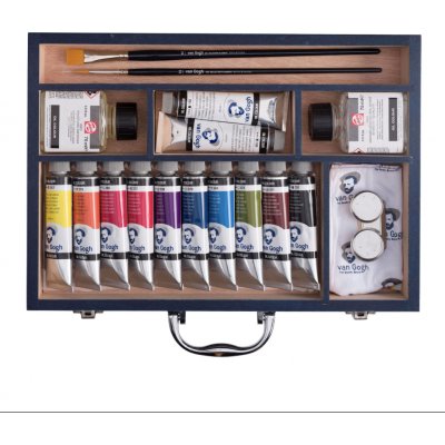Van Gogh sada olejových barev v kufříku Starter Box XL 12 x 40 ml – Hledejceny.cz