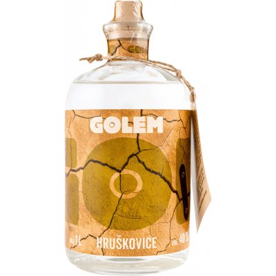 Golem Hruškovice 40% 1 l (holá láhev)