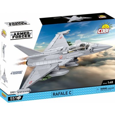 COBI 5901 Armed Forces Francouzský víceúčelový stíhací letoun Dassault Rafale C 1:48 – Zboží Dáma