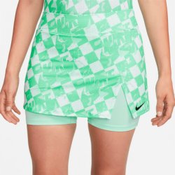 Nike tenisová sukně Dri fit victory printed zelená