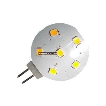 PremiumLED LED žárovka 1W 6x2835 G4 100lm Teplá bílá