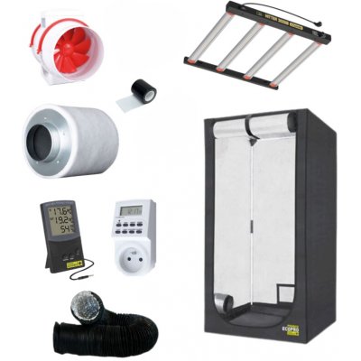 SunPro HITTER GrowGarden Kompletní grow box 80x80x180 cm – Zboží Mobilmania