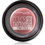 Maybelline Color Tattoo 24H oční stíny 65 Pink Gold 4 g – Zboží Dáma