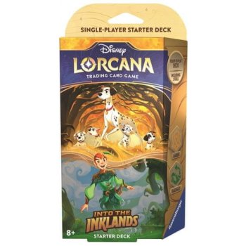 Disney Lorcana: Into the Inklands Starter Deck Amber / Emerald