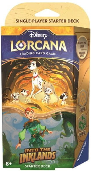 Lorcana TCG: Into the Inklands Starter Deck Amber/Emerald