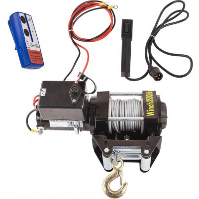 DEMA Elektrický lanový naviják 1,6 t Off-Road 12 V SW3500 68012D – Hledejceny.cz