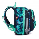 Topgal batoh BEBE 25012 zelená modrá – Zboží Dáma