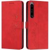 Pouzdro a kryt na mobilní telefon Sony Pouzdro Smile case Sony Xperia 1 IV červené