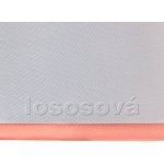 Kusová záclona Ennie - mix barev lososová 140x300 – Hledejceny.cz
