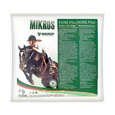MIKROS Horse Koně Plus Minerální krmivo 3 kg – Hledejceny.cz