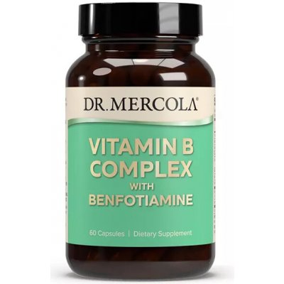 Dr. Mercola B Komplex vitamíny 30 dní 60 kapslí – Hledejceny.cz