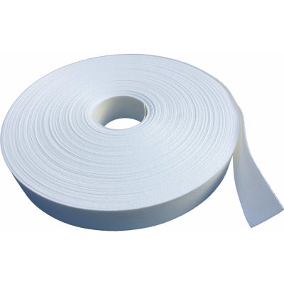 HD kovo PVC pás tkaný bílý, pevnost 1300 kg, šířka 47 mm, tloušťka 0,8 mm – Hledejceny.cz