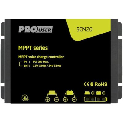 ProUser MPPT SCM20 20A 12V / 24V – Zboží Mobilmania