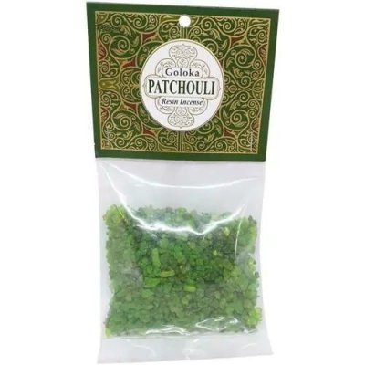 Goloka Vonná pryskyřice pro vykuřování Patchouli 30 g – Sleviste.cz