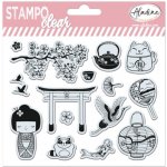 Aladine Gelová razítka Stampo Clear Japonsko – Zboží Dáma
