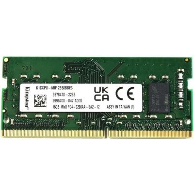 Kingston DDR4 3200MHz 16GB CL22 K1CXP8 – Zboží Živě