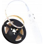 KIK LED pásek s detektorem pohybu napájený baterií USB 2M studená bílá – Sleviste.cz