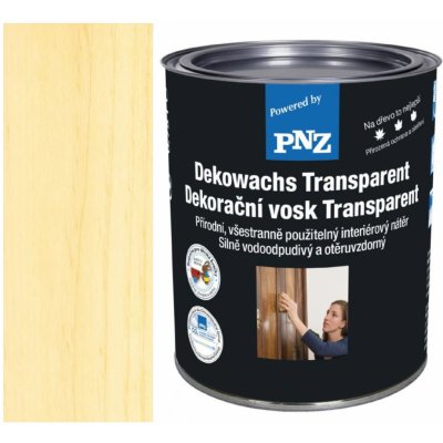 PNZ Dekorační vosk transparent 0,75 l bezbarvý – Sleviste.cz