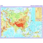 Asie Obecně zeměpisná mapa: 1 - Kol. – Zboží Dáma